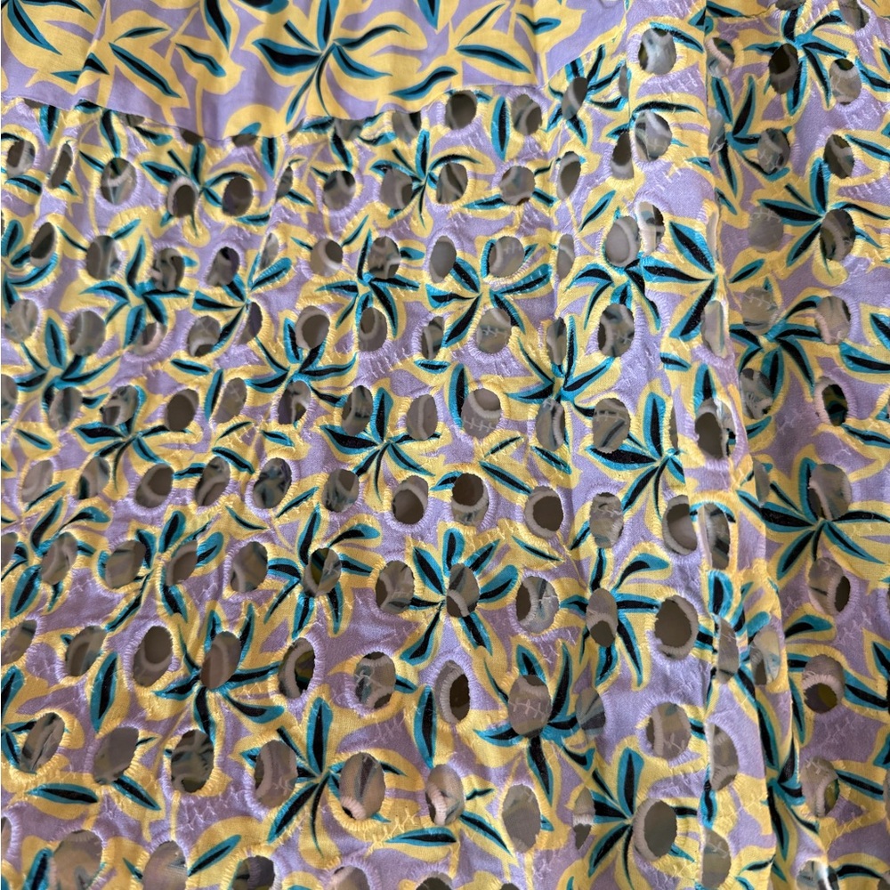 SOLID & STRIPED Green Floral Midi Dress - Picture 5 of 10